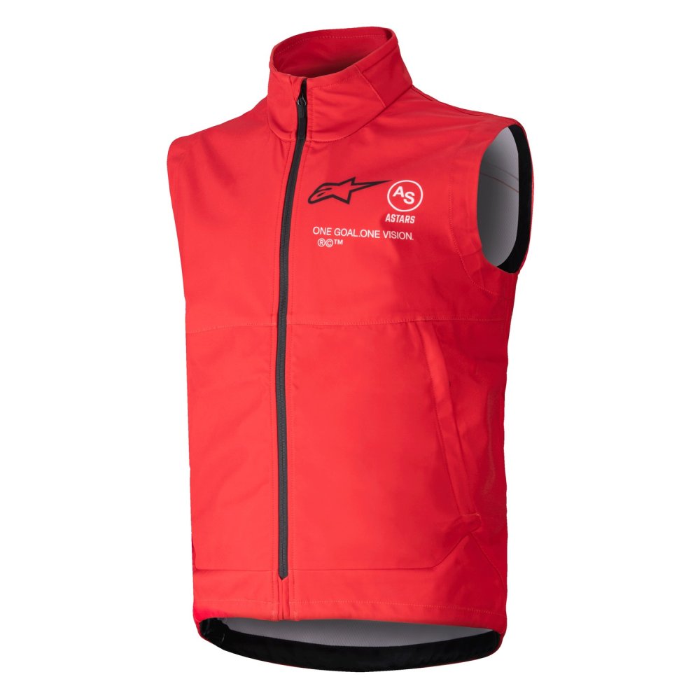 vesta TECHSTAR SOFTSHELL, ALPINESTARS (červená) 2025