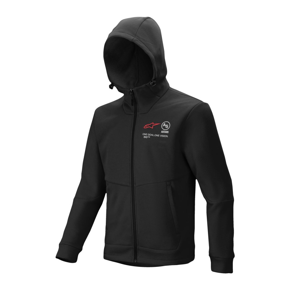 mikina RACER MX FLEECE, ALPINESTARS (černá) 2025