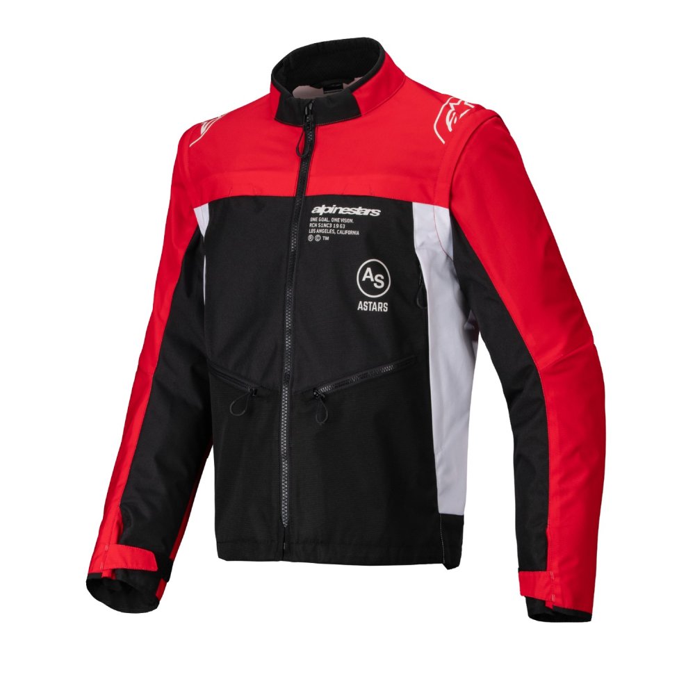 jacket PRO-DURA, ALPINESTARS (černá/červená/bílá) 2025