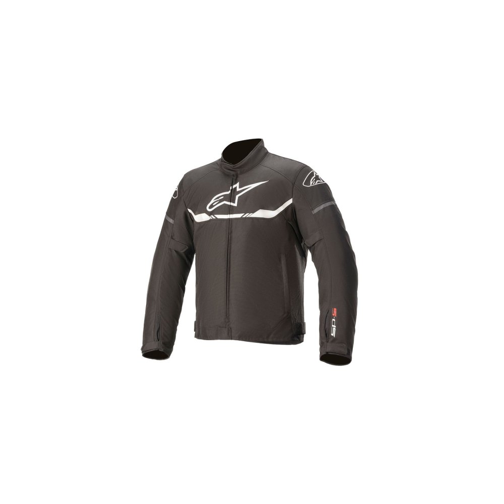 bunda T-SPS WATERPROOF, ALPINESTARS (černá/bílá)