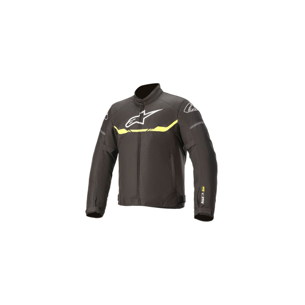 bunda T-SPS WATERPROOF, ALPINESTARS (černá/žlutá fluo)