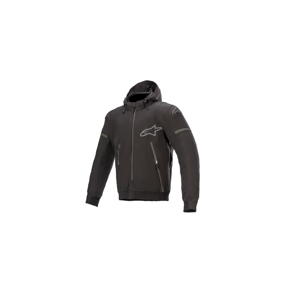 bunda SEKTOR 2 TECH HOODIE, ALPINESTARS (černá) 2025