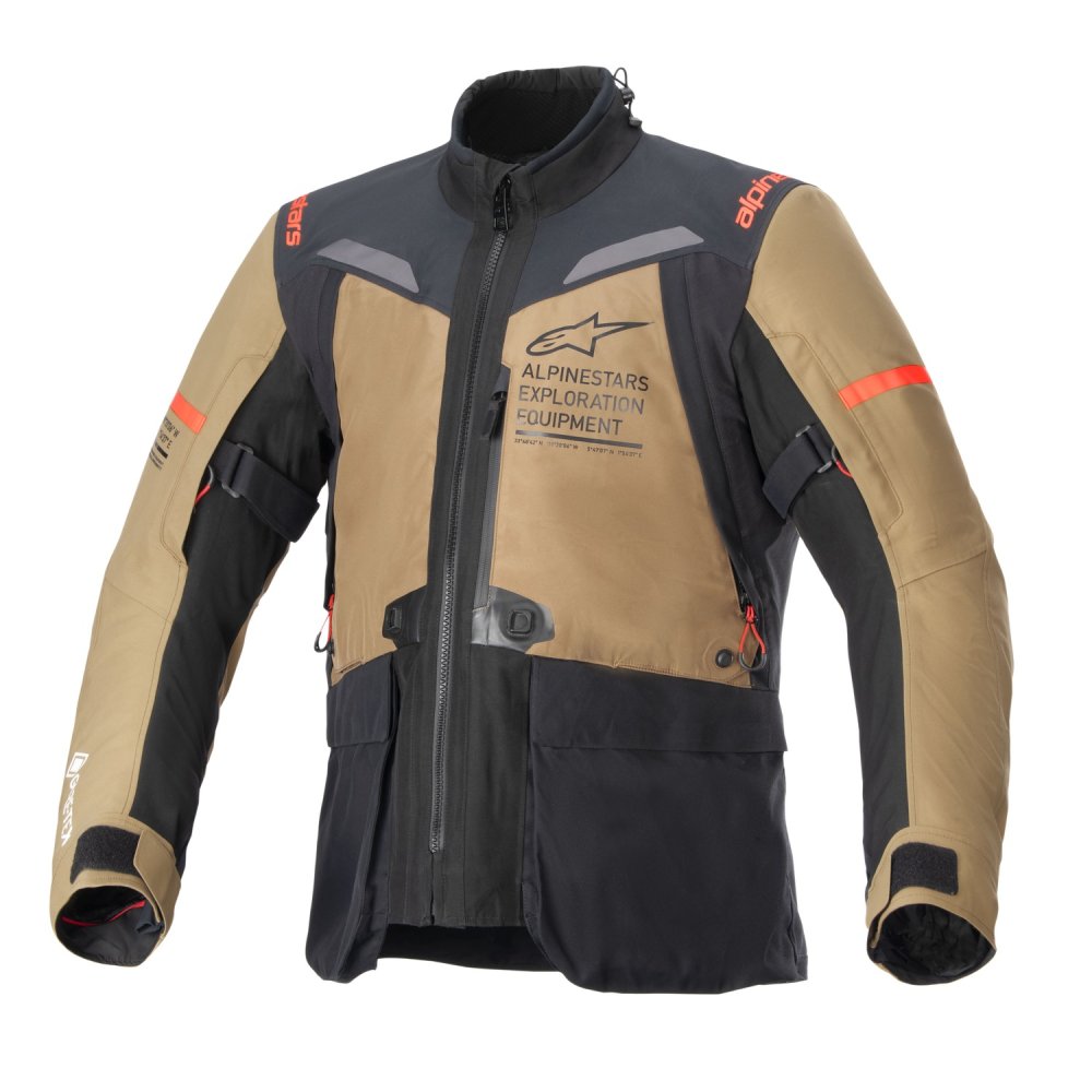 bunda ST-7 GORE-TEX, ALPINESTARS (hnědá/černá) 2025