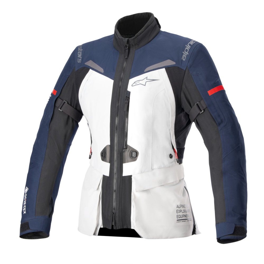 bunda STELLA ST-7 GORE-TEX, ALPINESTARS, dámská (světle šedá/modrá/černá) 2025