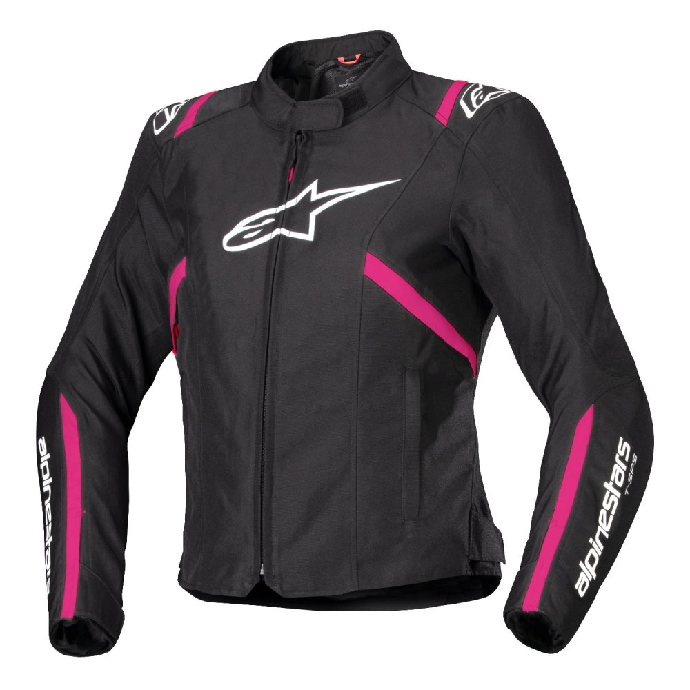 bunda STELLA T-SPS 2 WATERPROOF, ALPINESTARS (černá/bílá/růžová) 2025