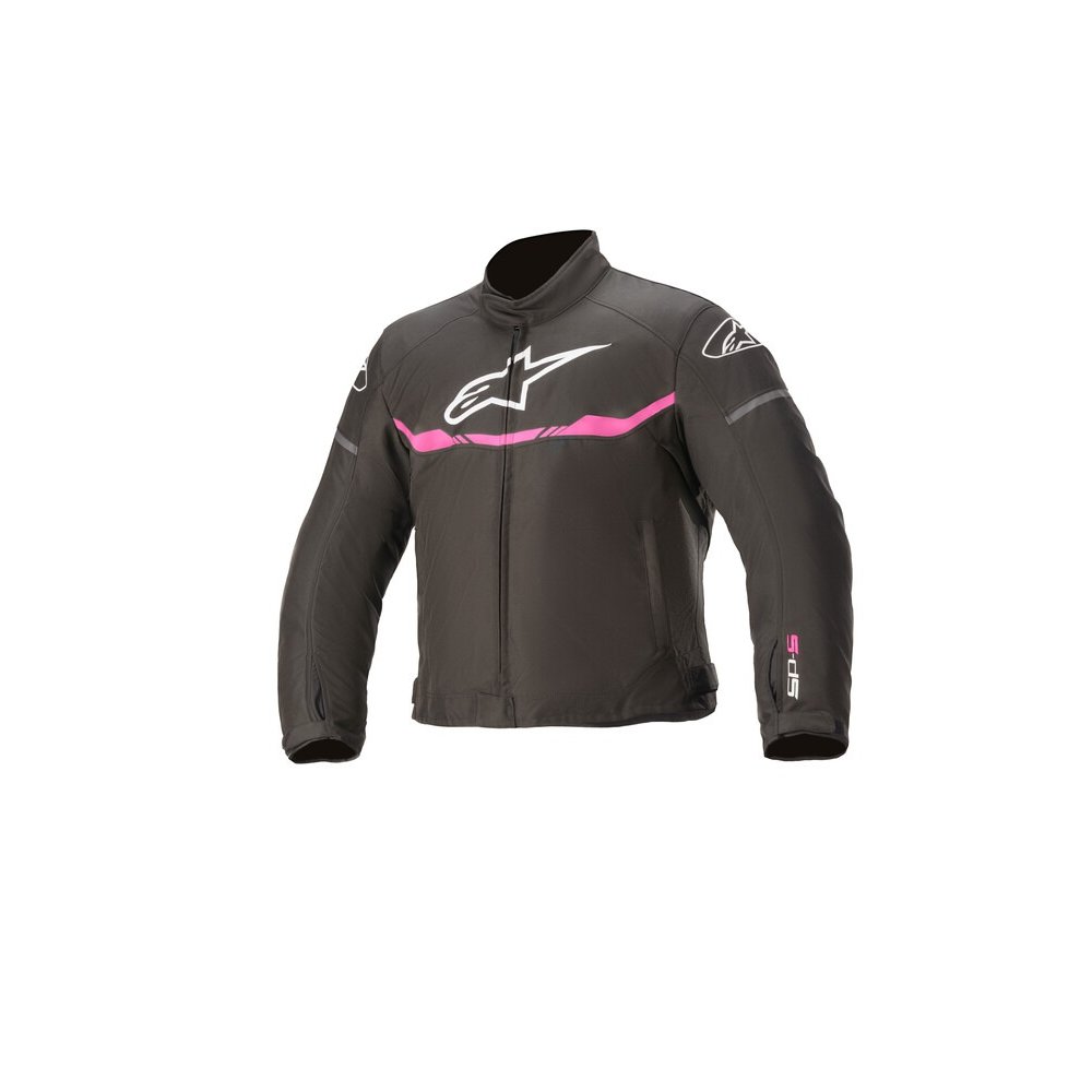 bunda T-SP S WATERPROOF, ALPINESTARS, dětská (černá/fialová) 2024