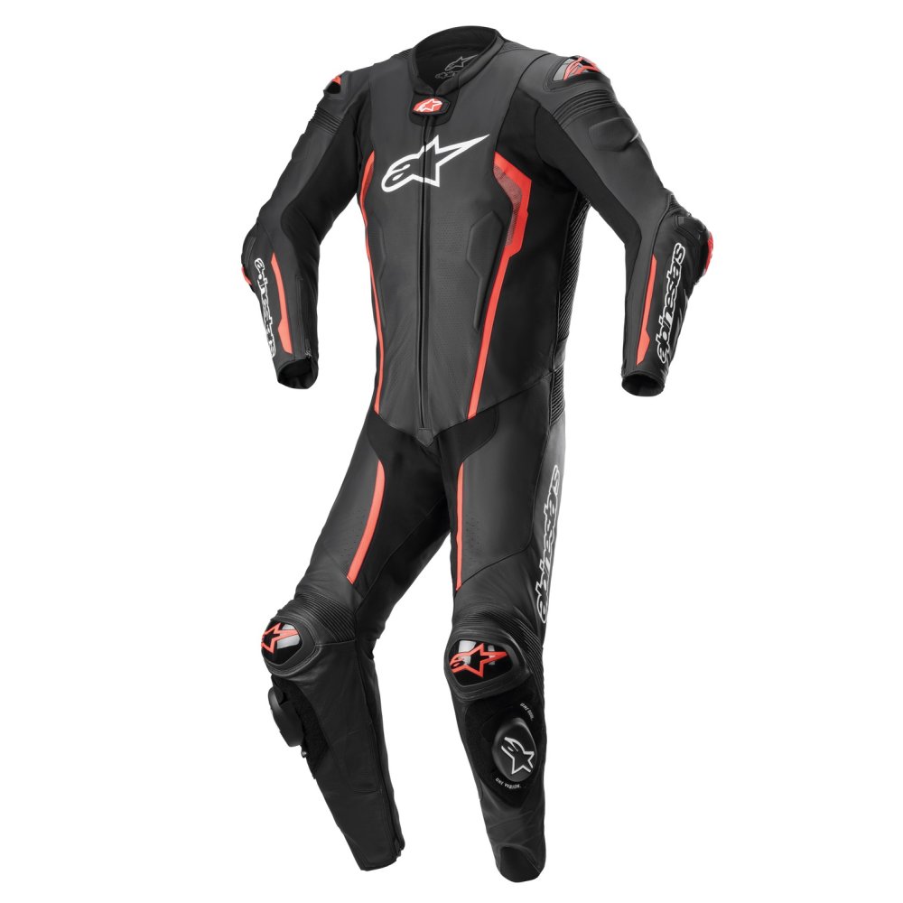 jednodílná kombinéza MISSILE 2, TECH-AIR kompatibilní, ALPINESTARS (černá/červená fluo) 2025