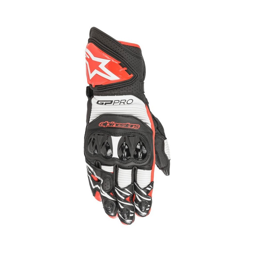 rukavice GP PRO R 3, ALPINESTARS (černá/bílá/červená)