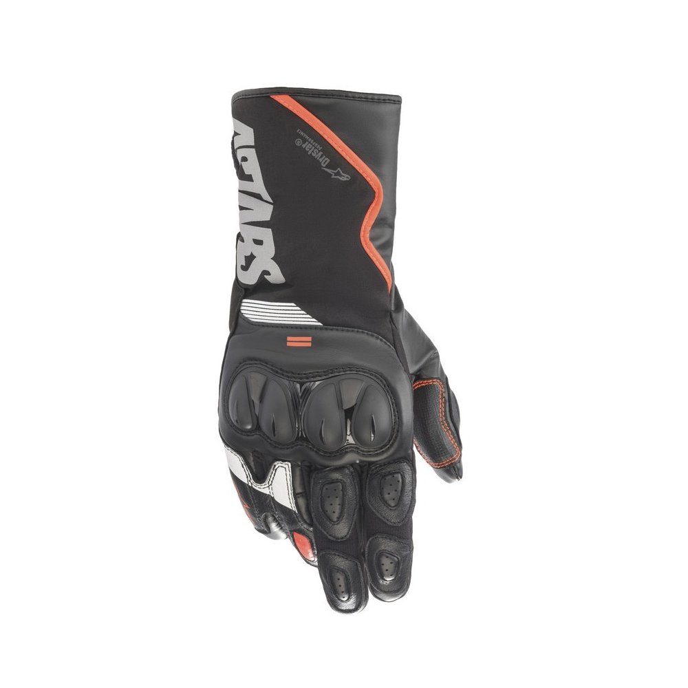 rukavice SP-365 DRYSTAR, ALPINESTARS (černá/červená fluo/bílá) 2025