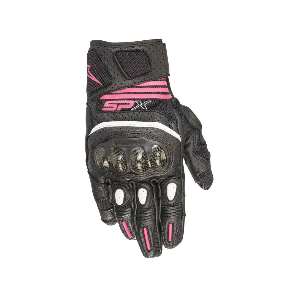 rukavice STELLA SP X AIR CARBON 2, ALPINESTARS (černá/fialová)