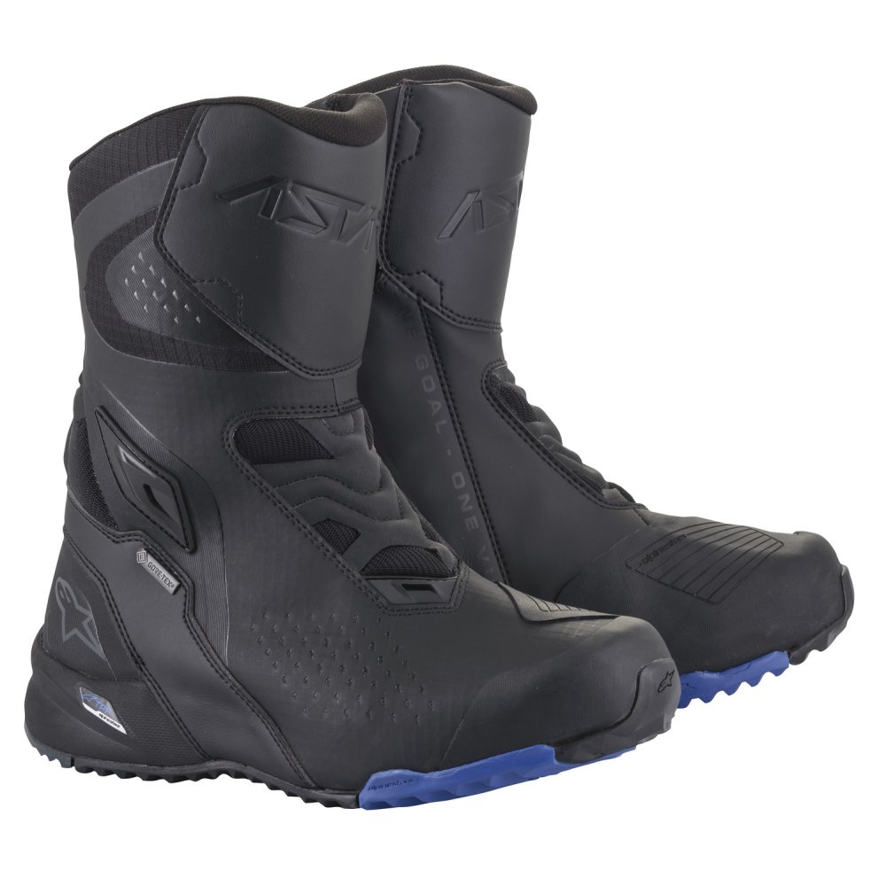 boty RT-8 GORE-TEX, ALPINESTARS (černá/modrá) 2025