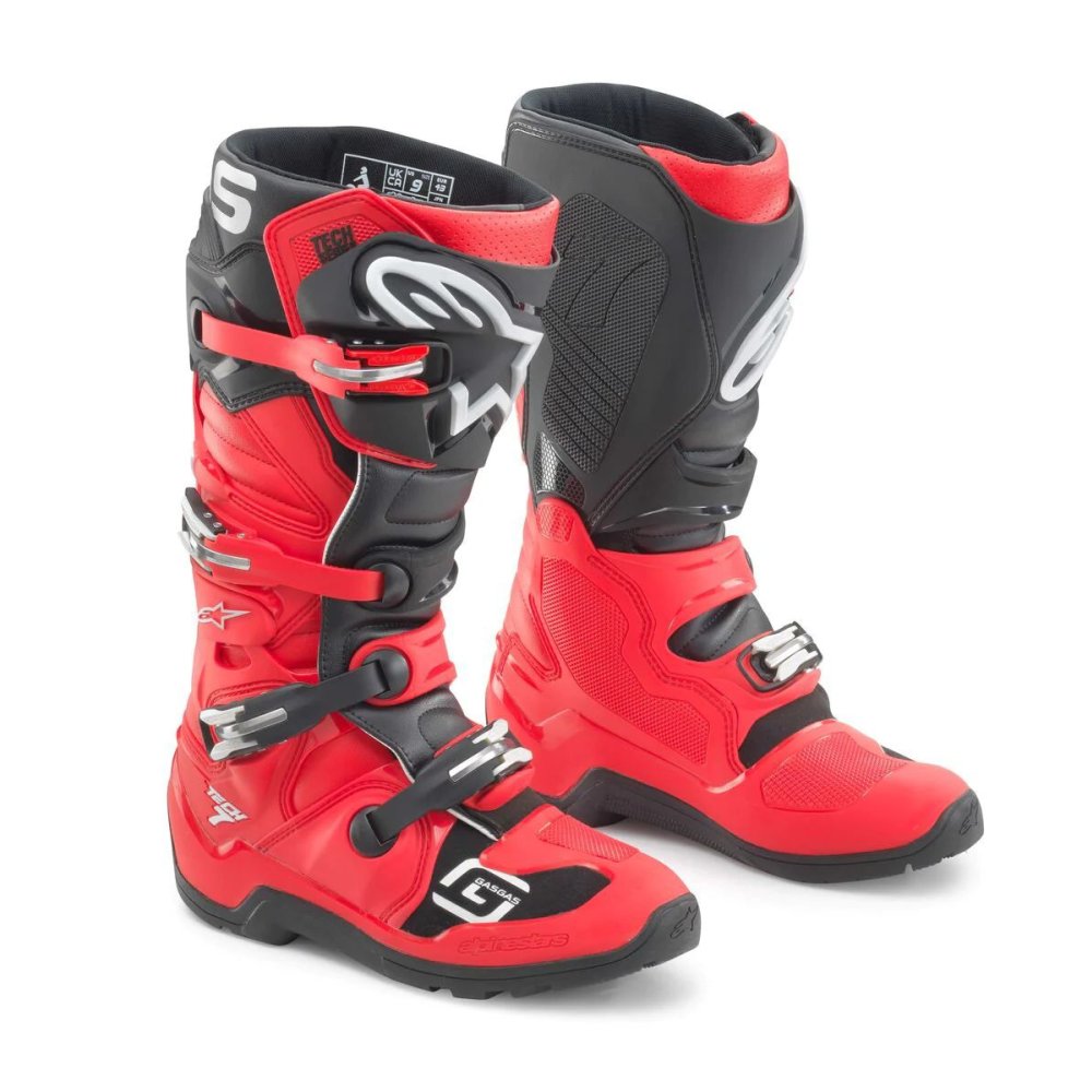 boty ALPINESTARS TECH 7 EXC, GASGAS (černá/červená) 2024