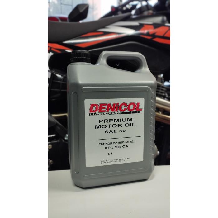 motorový olej Denicol PREMIUM OIL SAE 50 - 5l