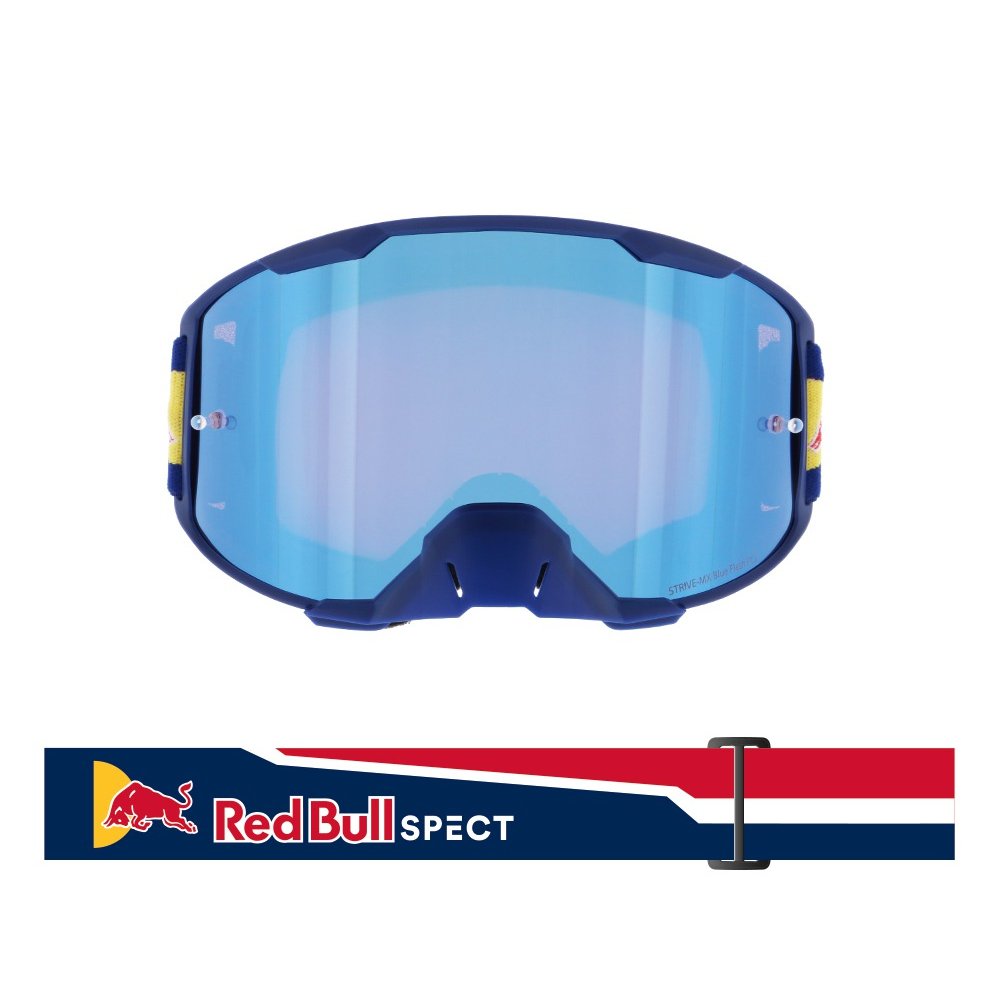 brýle STRIVE, RedBull Spect (modré mátné, plexi modré zrcadlové)