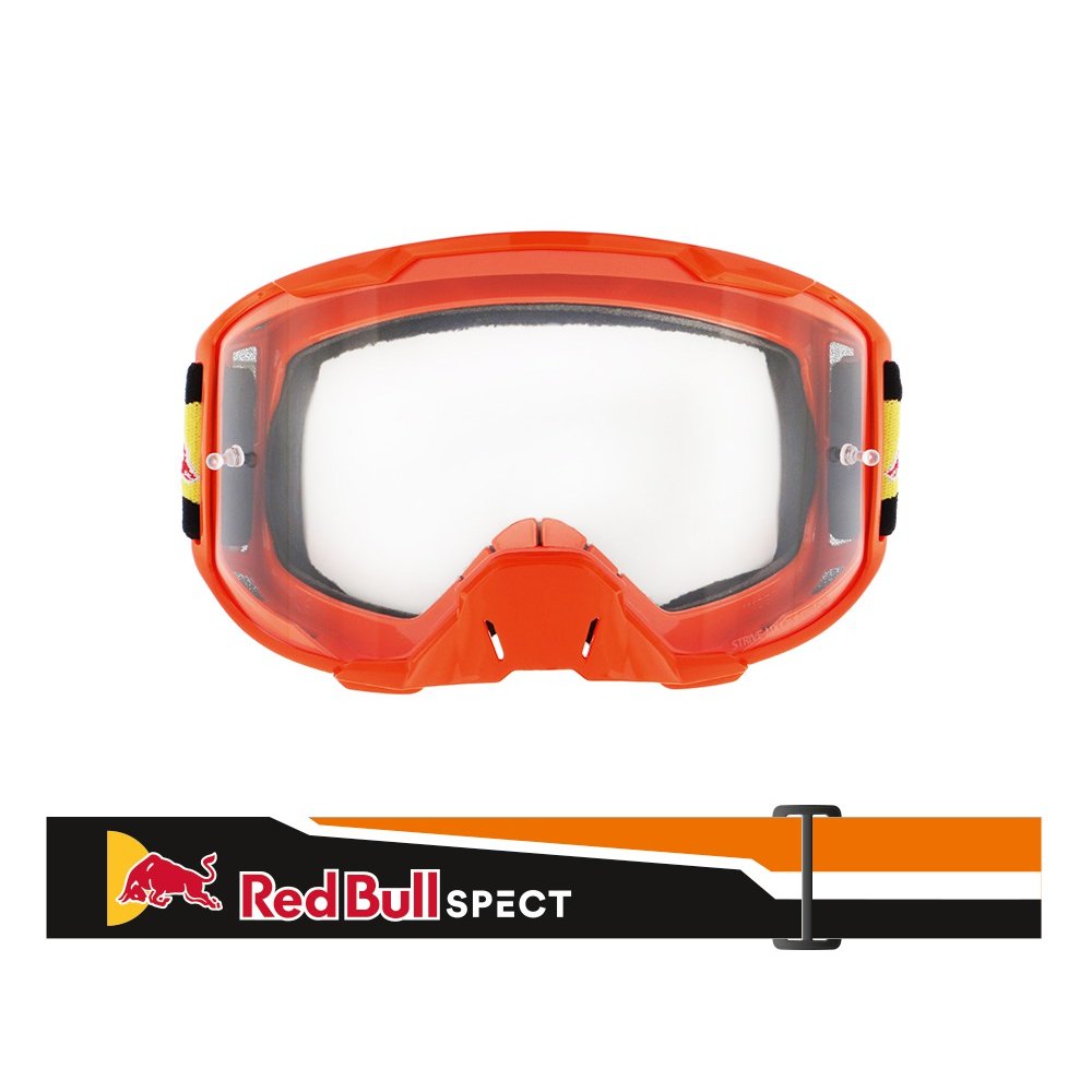 brýle STRIVE, RedBull Spect (oranžové mátné, plexi čiré)