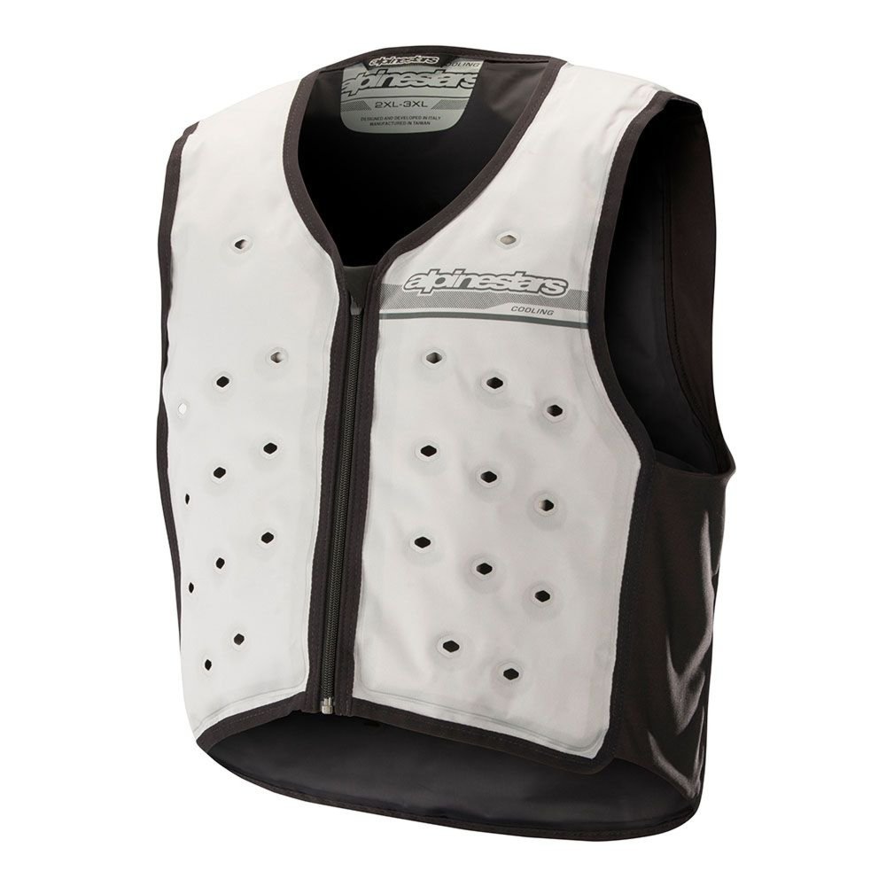 chladící vesta COOLING VEST, ALPINESTARS (bílá/černá) 2025