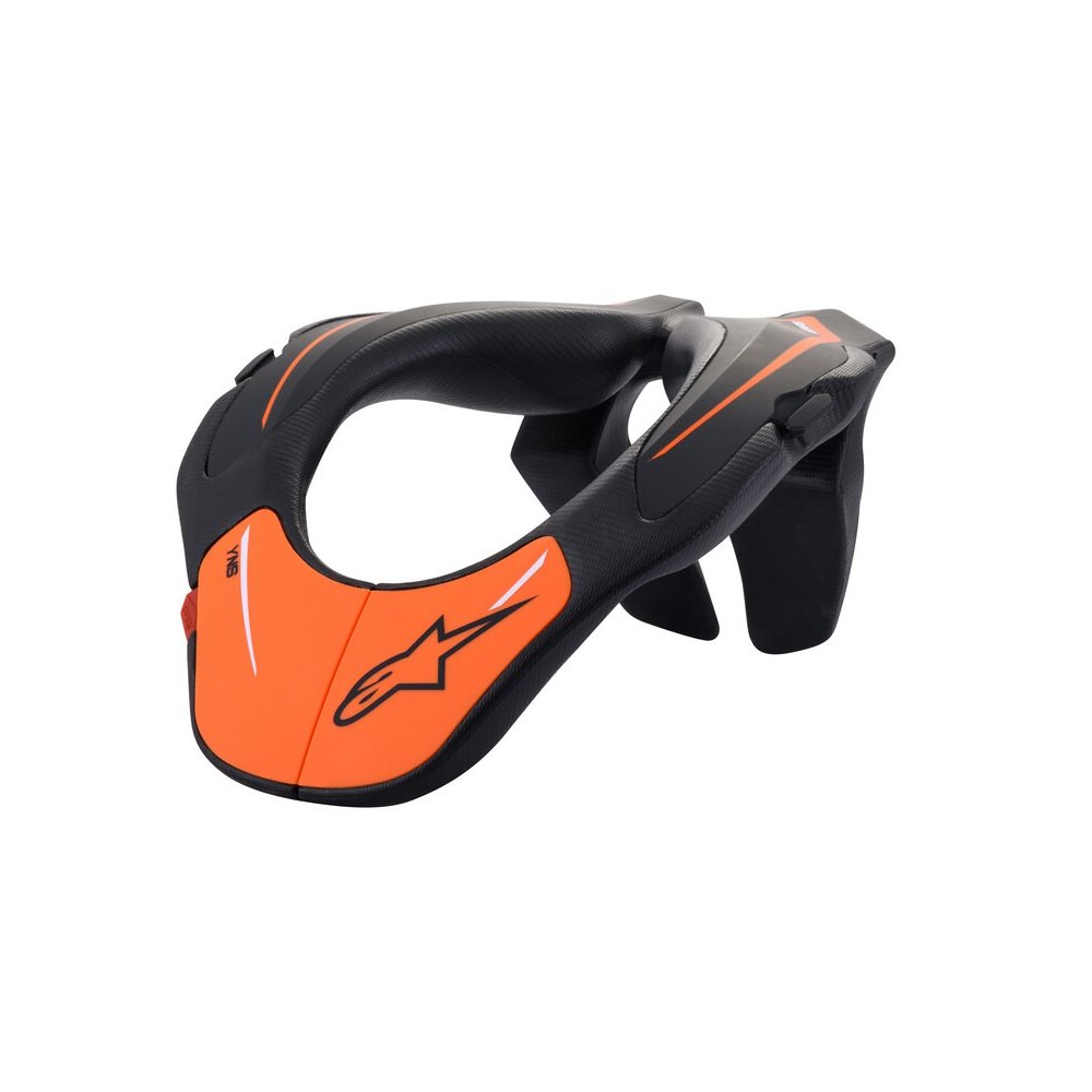 krční chránič NECK SUPPORT YOUTH, ALPINESTARS, dětský (černá/oranžová, vel. UNI) 2025