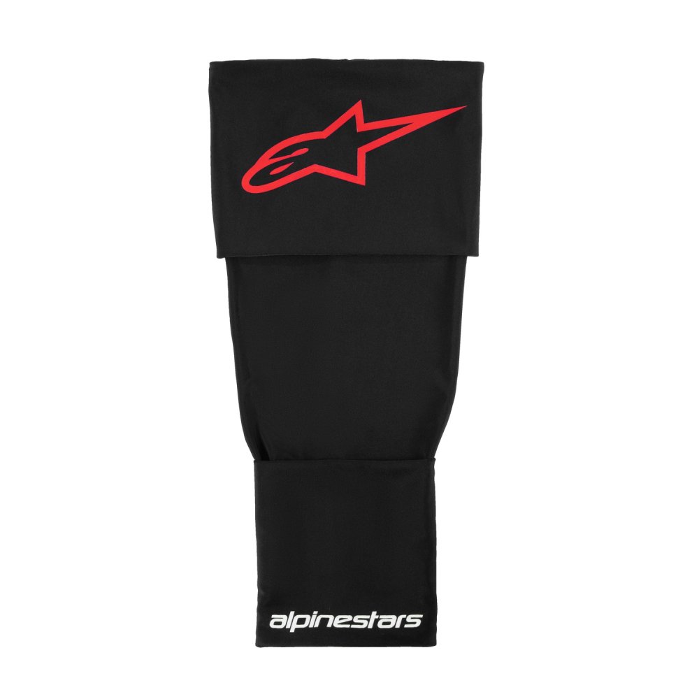 návlek pod ortézy RK-S KNEE BRACE SLEEVE, ALPINESTARS (černá/červená/bílá, 1 ks) 2025