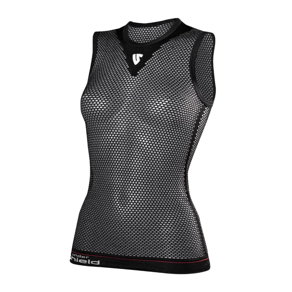 termotriko bez rukávů HERO NO SLEEVE MESH WOMEN, UNDERSHIELD, dámské (černá)