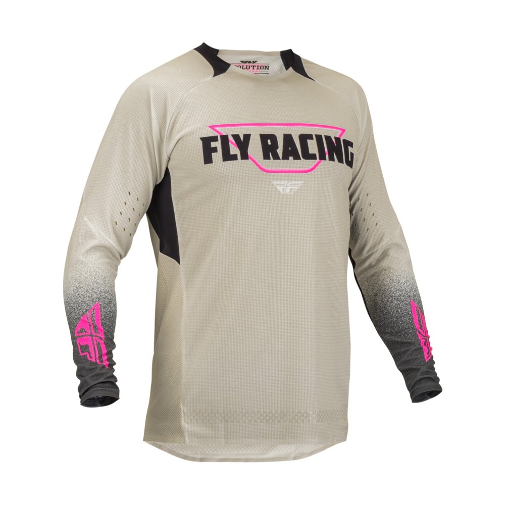 dres EVOLUTION DST. FLY RACING - USA 2023 (ivory/černá)