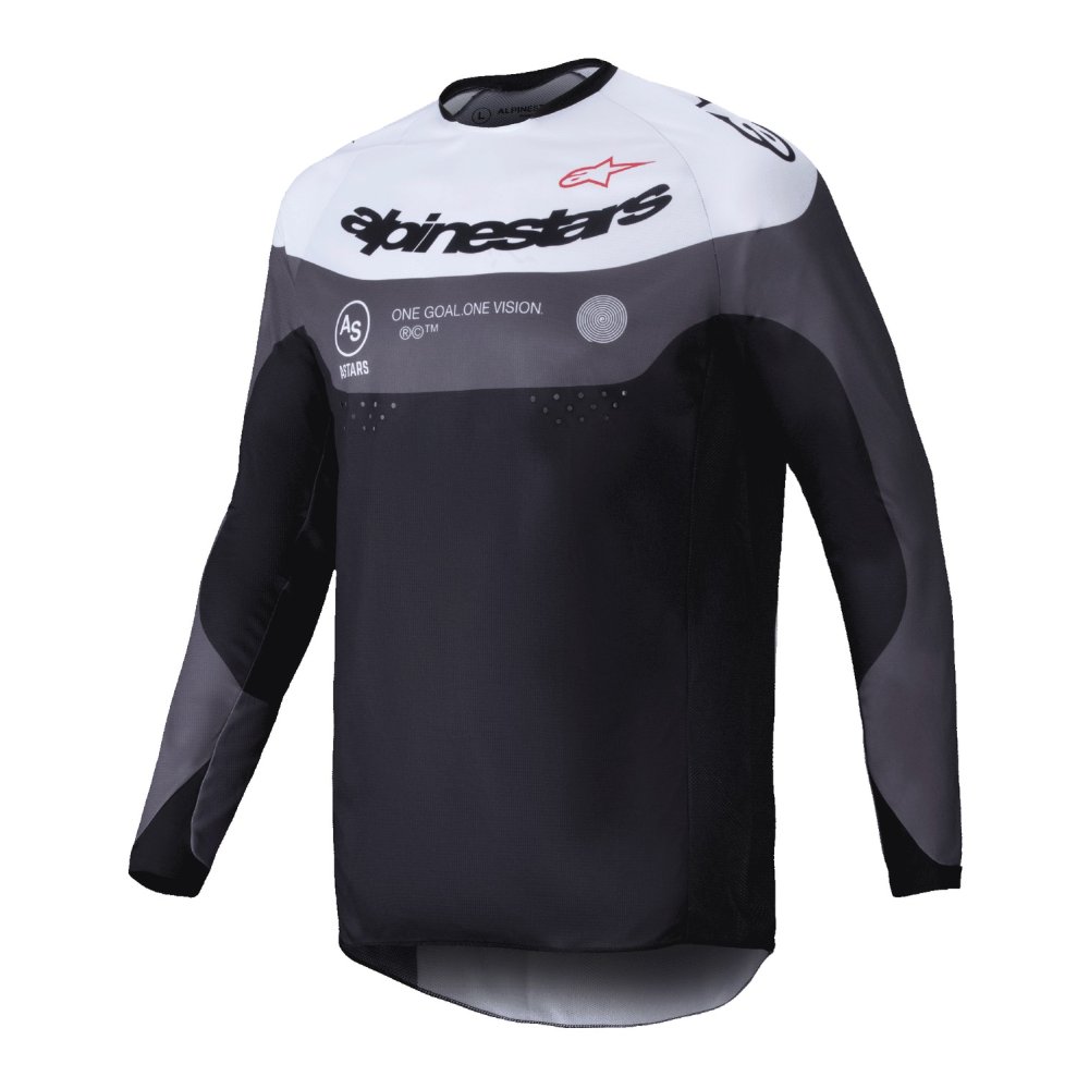 dres PRO-DURA, ALPINESTARS (černá/bílá) 2025