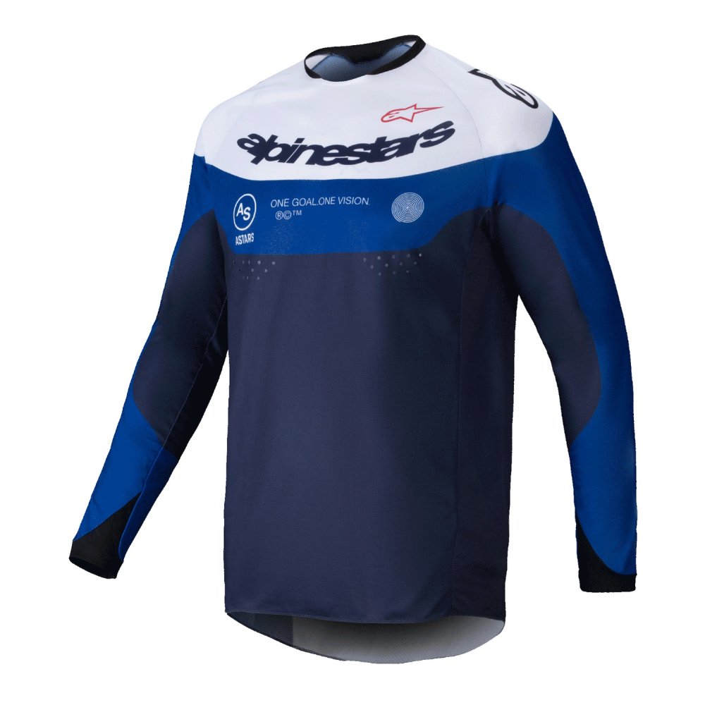 dres PRO-DURA, ALPINESTARS (modrá/bílá) 2025