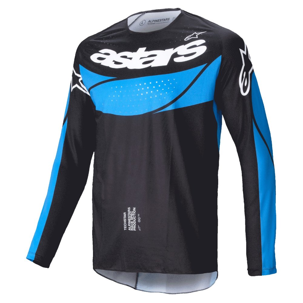 dres TECHSTAR DREEM, ALPINESTARS (černá/modrá) 2025