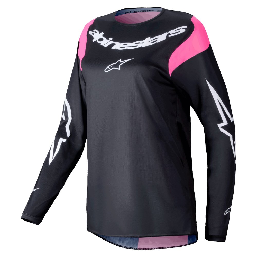 dres STELLA FLUID HAUL, ALPINESTARS, dámský (černá/růžová fluo) 2025