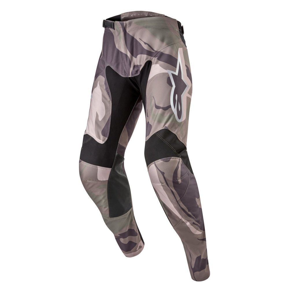 kalhoty RACER TACTICAL, ALPINESTARS (zelená camo/hnědá) 2024