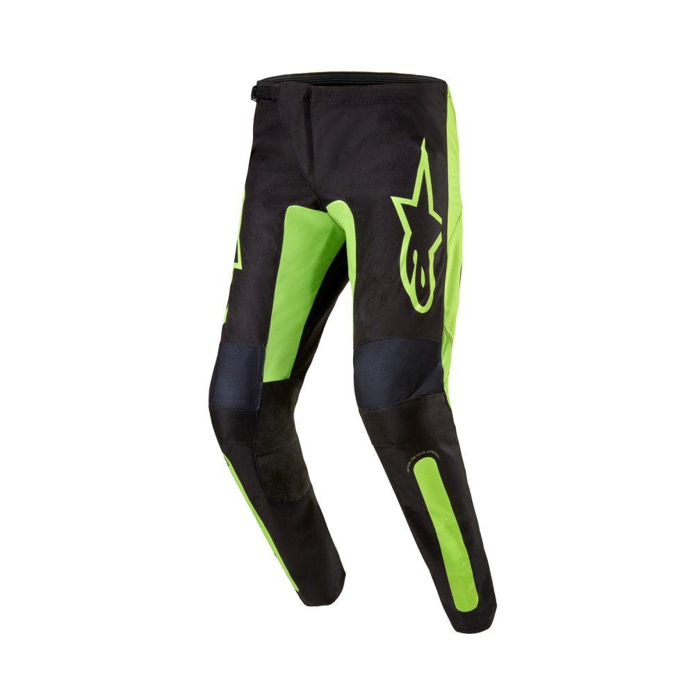 kalhoty FLUID LURV, ALPINESTARS (černá/žlutá fluo) 2024