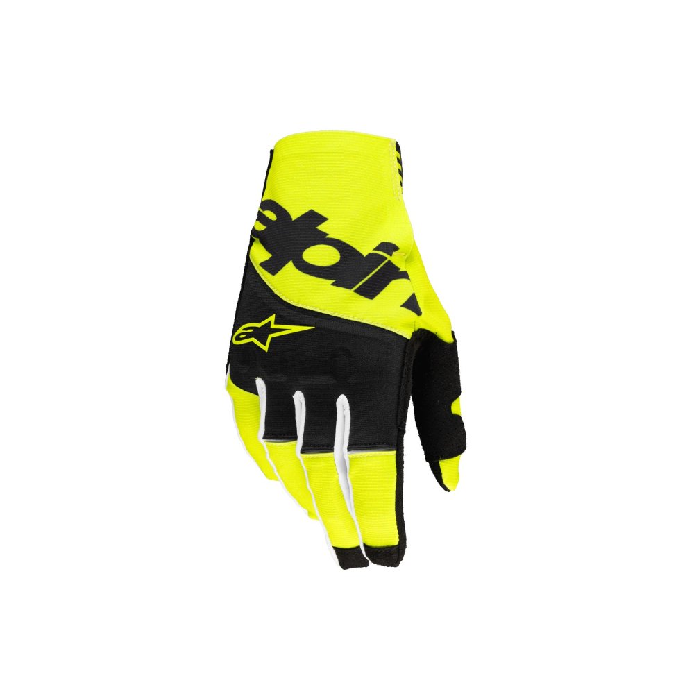 rukavice TECHSTAR, ALPINESTARS (černá/žlutá fluo) 2025