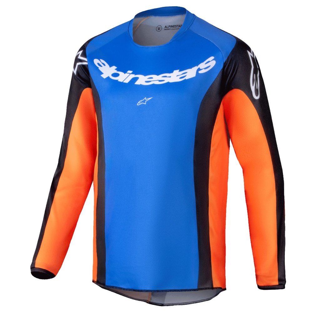 dres RACER MELT, ALPINESTARS, dětský (oranžová/modrá) 2025