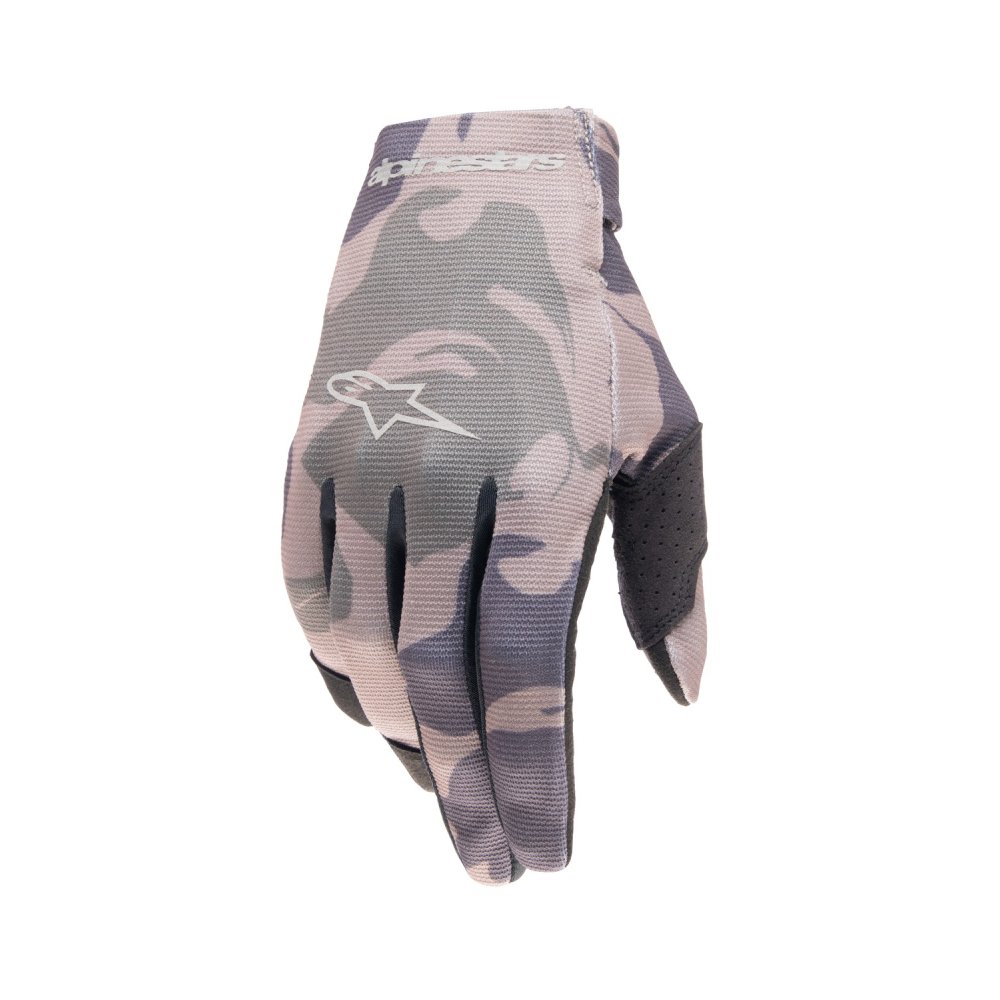 rukavice RADAR, ALPINESTARS, dětské (zelená camo/hnědá) 2024