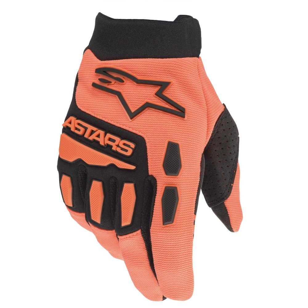 rukavice FULL BORE, ALPINESTARS, dětské (oranžová/černá) 2025