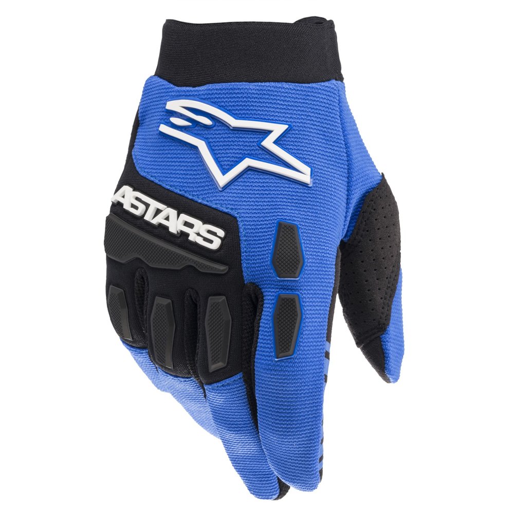 rukavice FULL BORE, ALPINESTARS, dětské (modrá/černá) 2025