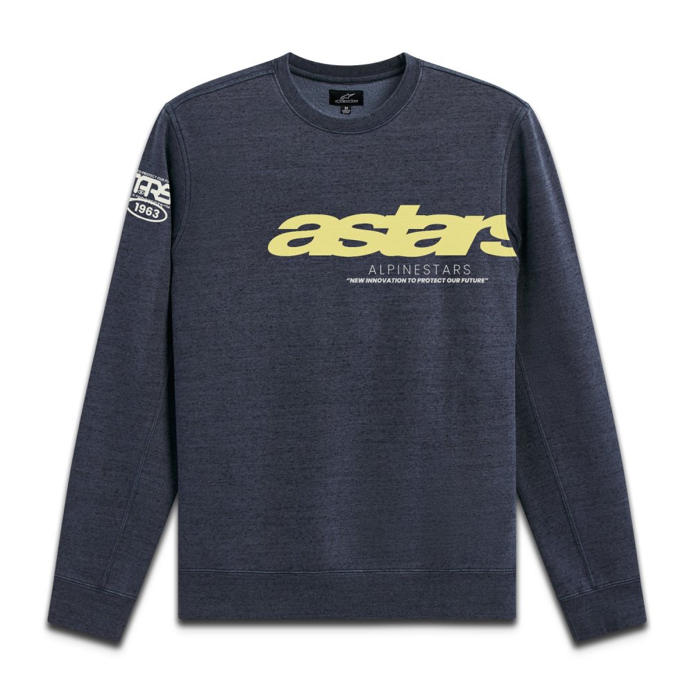 mikina EPISODE CREW FLEECE, ALPINESTARS (modrá)