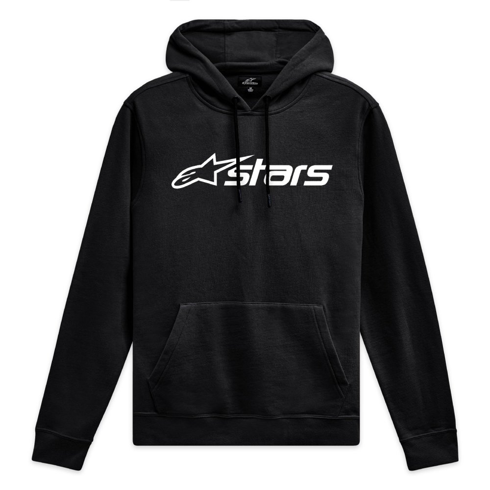 mikina BLAZE HOODIE 3, ALPINESTARS (černá/bílá)