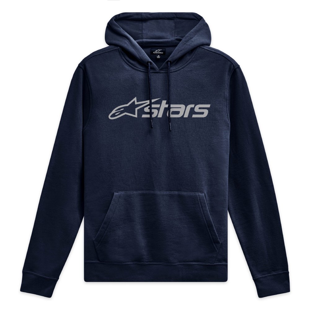 mikina BLAZE HOODIE 3, ALPINESTARS (modrá/šedá)