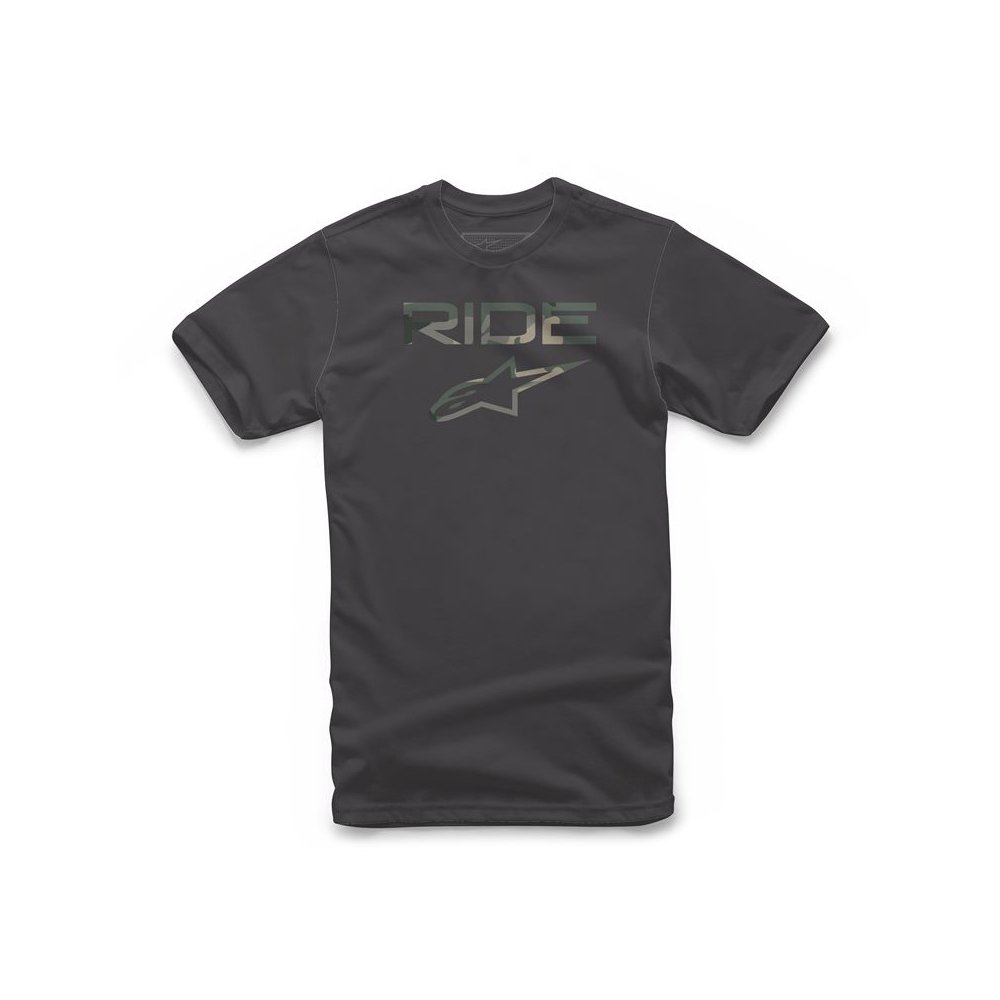 triko RIDE 2.0 CAMO TEE krátký rukáv, ALPINESTARS (černá)