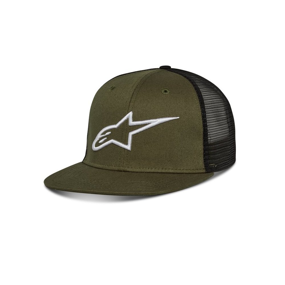 kšiltovka CORP TRUCKER, ALPINESTARS (zelená/černá)