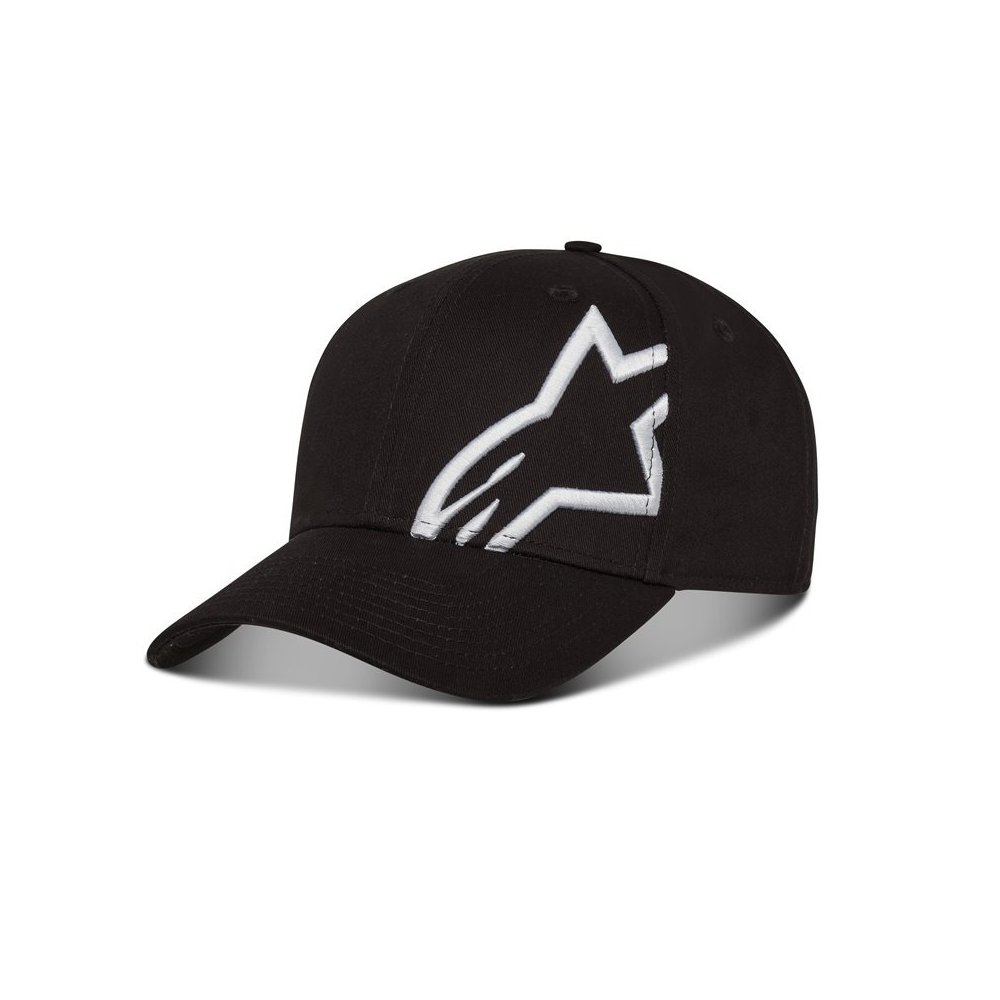 kšiltovka CORP SNAP 2 HAT, ALPINESTARS (černá/bílá)