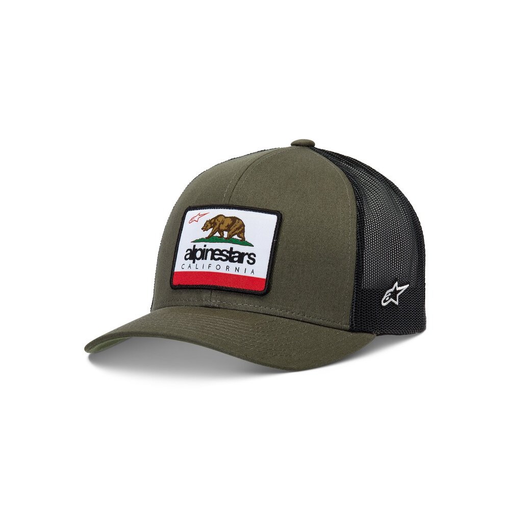 kšiltovka CALI 2.0 HAT, ALPINESTARS (zelená)