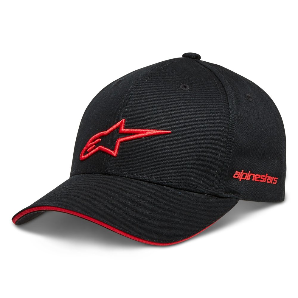 kšiltovka ROSTRUM HAT, ALPINESTARS (černá/červená)