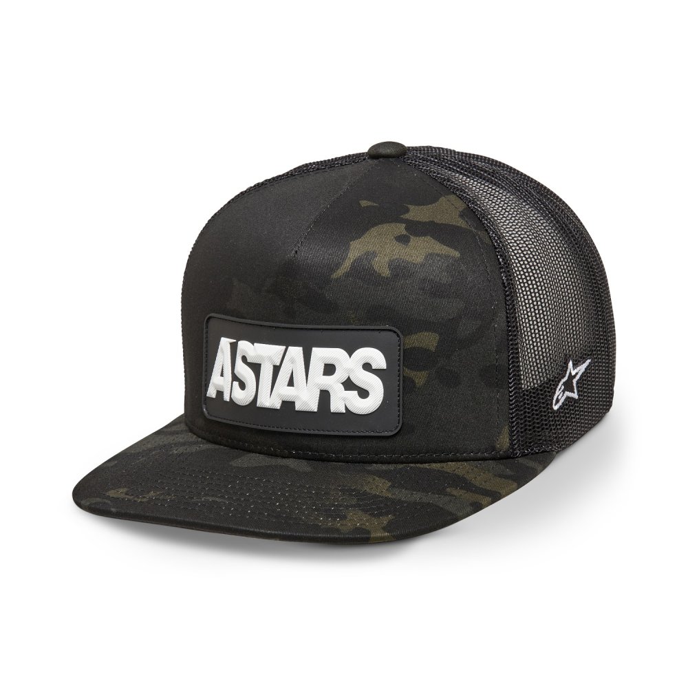 kšiltovka CACHE TRUCKER, ALPINESTARS (černá/černá)