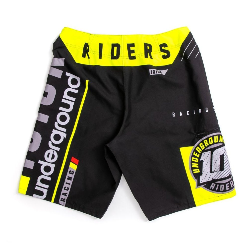 koupací šortky BOARDSHORTS, 101 RIDERS (černá)