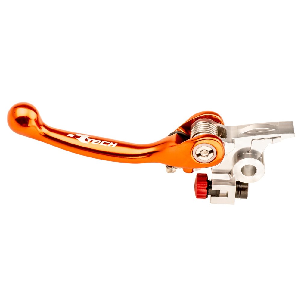 brzdová páčka KTM (pumpa Brembo), RTECH (oranžová)