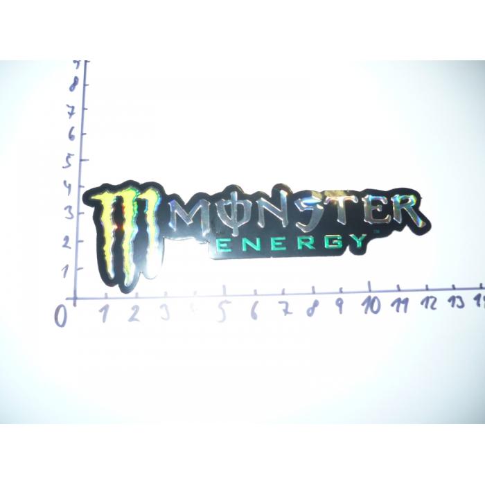 samolepka Monster 3D střední