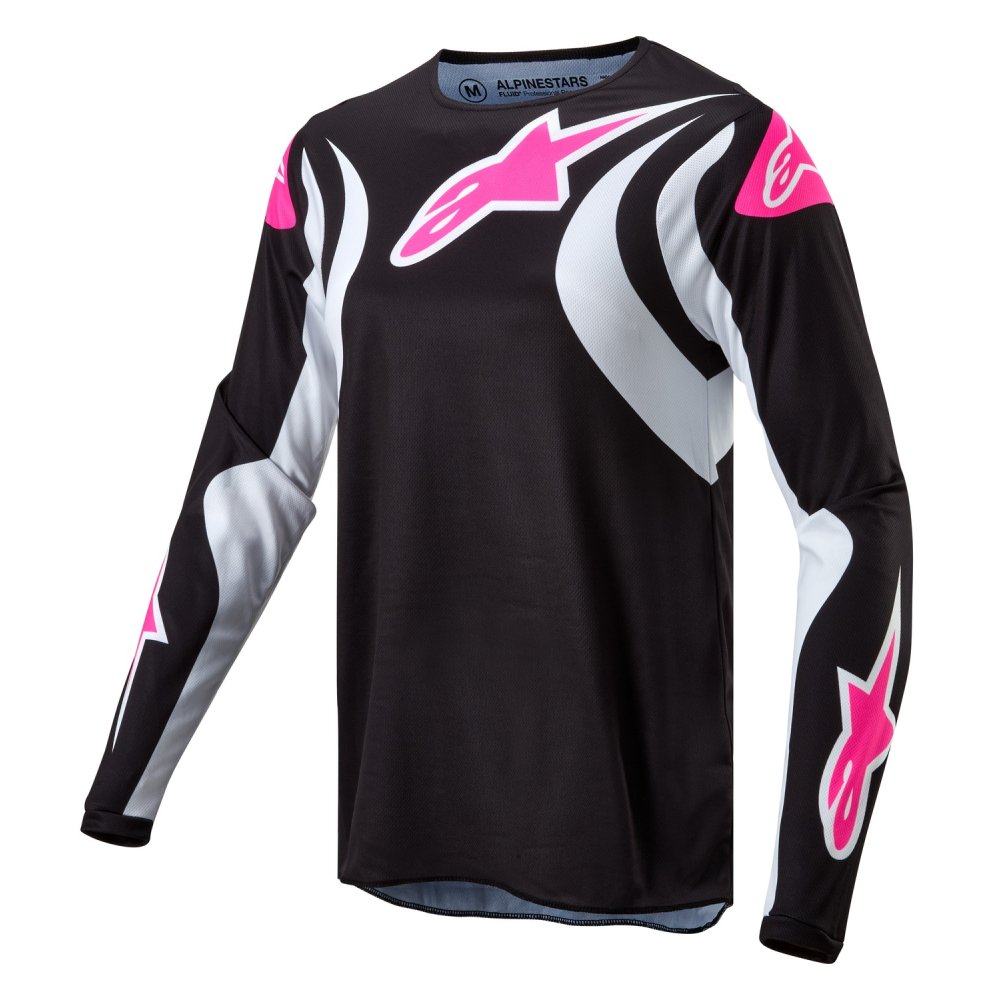 dres STELLA FLUID, ALPINESTARS, dámský (černá/bílá) 2024