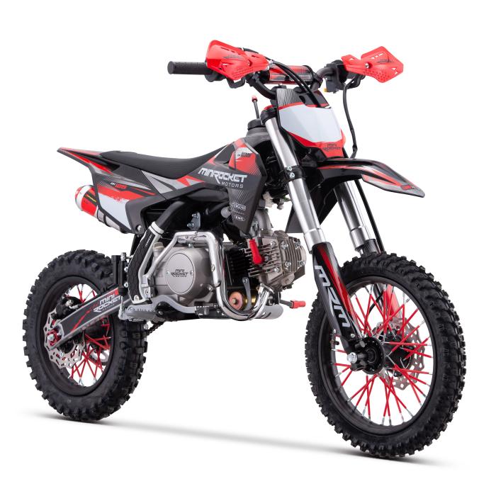 pitbike Mini Rocket DK 125ccm Poloautomat + startér, Barva modrá