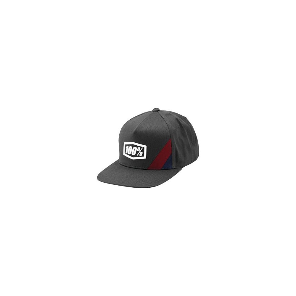 kšiltovka 100% - CORNESTONE Snapback šedá (vel. UNI)